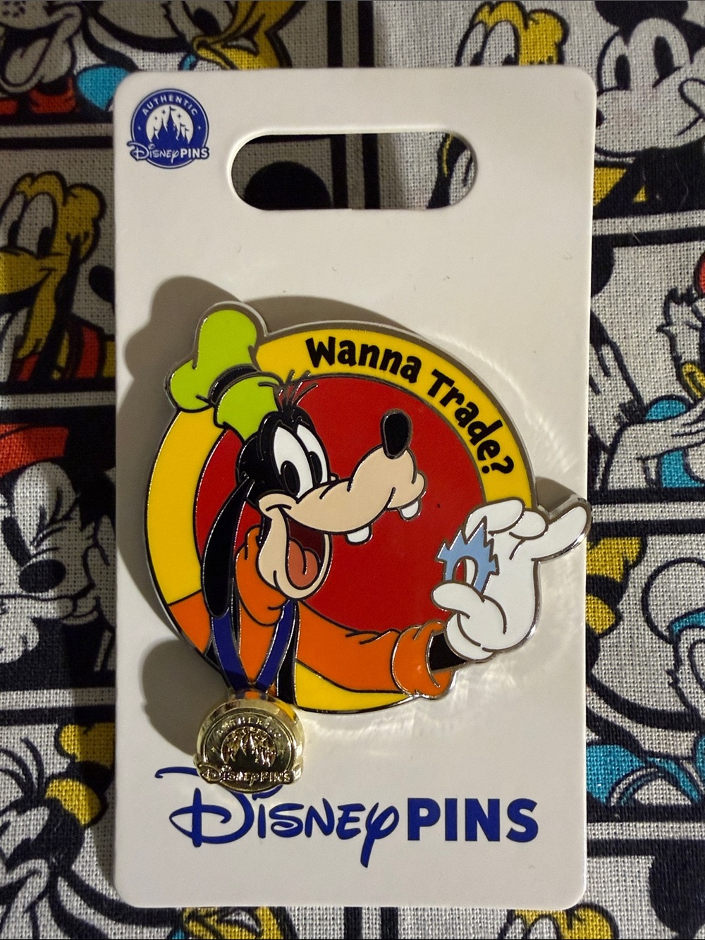 Disney Parks Wanna Trade? Goofy Castle Pin OE 2026 New